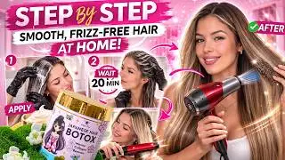 Japanese Botox Hair Treatment Step-by-Step | Smooth, Frizz-Free Hair at Home with Jumy Bee