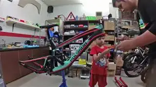 Polygon DH9 2018 Frameset Assembly