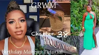GRWM | Makeup Tutorial | Birthday Vlog | Favorite Makeup | Dinner #esteelauder #hudabeauty #lysquad