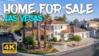 Las Vegas Home for Sale | $2.225M Guard GATED Spanish Hills | Ultimate CHEF Kitchen | 4573sqft 4/5