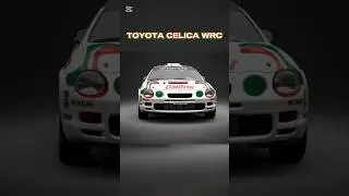 The legendary Toyota Celica rally car #granturismo #racing #shorts