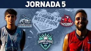 BOQUERONES vs MATADORES - Summer League M&aacute;laga 2025 - WESTPARK - J5