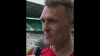 Darren fletcher talks Tommy burns Celtic and the fan #hh #ynwa #glasgowceltic #tommyburns
