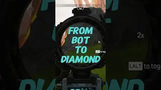 FROM BOT TO DIAMOND IN APEX 💎 #apexlegends #apex #aimlabs