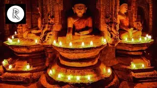 Buddha Temple w/ Tibetan Singing Bowls for Meditation, Insomnia, Spiritual Journey, Relaxation