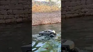 Cybertruck RC runs on WATER?! 😳🌊 | 4x4 Off-Road Beast 🚙⚡