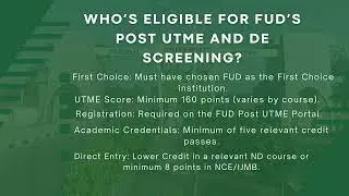 Federal University Dutse Post UTME 2024 | How to Apply!