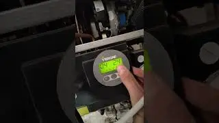 vergne chaudi&egrave;re mode Ramoneur pour contr&ocirc;ler les combustions Co2 puissance max et mini