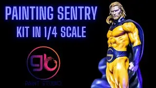 Painting Sentry - 1/4 scale Custom Statue Kit - Dipingere Sentry - Marvel