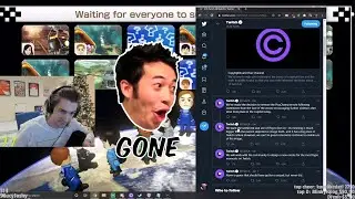 xQc reacts to PogChamp being removed