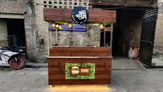 SHAKE AND MOCK TAIL AND COLD COFFEE HAND PUSH CART
