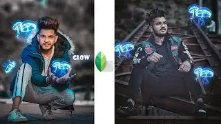 Snapseed Amazing Neon Glow Effect Editing Tricks | Unic Conceptual Editing | Snapseed Photo Editing