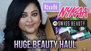 БОЛЬШОЙ НАБОР КОСМЕТИКИ || Распродажа Nykaa/Культ/Швейцарская косметика || МАКИЯЖ/УХОД ЗА КОЖЕЙ/УХОД ЗА ВОЛОСАМИ | Обзоры и образцы
