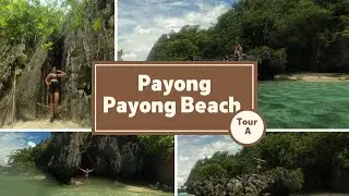 Payong Payong or Paradise  Beach at El Nido Palawan