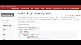 NPTEL Programming In Java Week 11 Programming Assignment 2 Answers l April 2024
