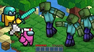 Minecraft vs Among Us Zombie Ep 1 - Animation