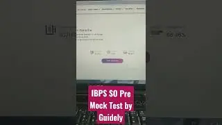 IBPS SO Pre MockTest by Guidely 🎯