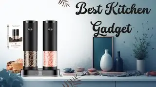 The Best Electric Salt & Pepper Grinder Set for Effortless Cooking! ✨