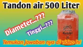 Ukuran Tandon Air 500 Liter