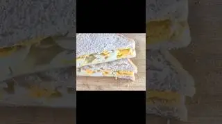 Simple and delicious egg and butter sandwich | Recipe  #sandwich #breakfast #egg #simple #butter
