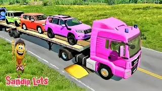 Car Transport Truck Animation | Kids Truck Video | Fun Cartoon Cars