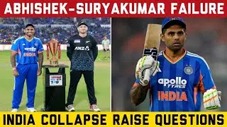 Abhishek Sharma, Suryakumar Early Out, Team India Collapse In 4th T20 Against NZ