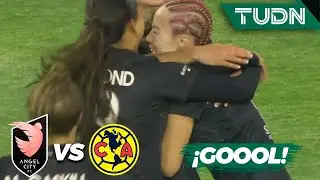 &iexcl;GOLAZO A LO MESSI! Thompson se quita a 5 | Angel City 1-0 Am&eacute;rica | Amistoso Internacional | TUDN