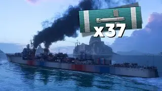 Super Destroyer lands 615K damage in Operation mode