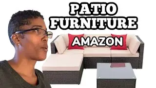 Garage MakeOver| Amazon Patio Furniture-PART 1