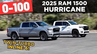 2025 RAM 1500 Hurricane (inline-6) review: 0-100 & POV test drive