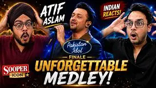 Indian Reacts to Atif Aslam’s Unforgettable Medley | SOOPER Performance | The Mehfil