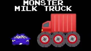 New Monster SUV And New Monster milk Truck