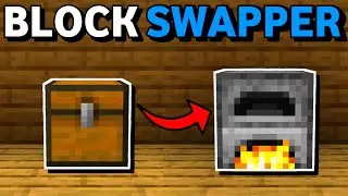 Minecraft Bedrock: ПРОСТОЙ туториал по замене блоков!