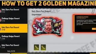 How to get 2 golden magazine || how to get unlimited magazine  #justiceforindiaserverwithmrclasher