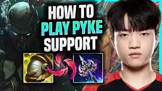 LEARN HOW TO PLAY PYKE SUPPORT LIKE A PRO! - T1 Keria Plays Pyke Support vs Ashe! | Season 2022