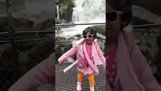 #germany #blackforest #triberg #falls#cutedance #girlkid#naturelove #waterfall #shorts #trending