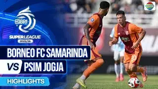 Borneo FC Samarinda VS PSIM Jogja - Highlights | BRI Super League 2025/26