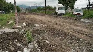 2025.07.16 Грузия. Аджария. Батуми. Хелвачаури. Улица Акакий Шанидзе. Ремонт. Видео №02