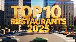 Maido is #1: Top 10 Restaurants in the World 2025 (Miniature Diorama) #Top10 #WorldsBestRestaurants