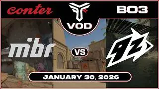 MIBR vs 9z | FiRe CONTER Season 1 | #BO3 | @TrottahCS [ #cs2 #vod ]