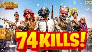74 KILLS!!😱 FROSTY FUNLAB ABSOLUTE DESTRUCTION | PUBG Mobile