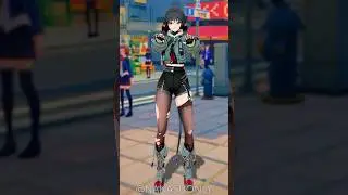 Jane Doe / Endoskeleton Dance 【Zenless Zone Zero】#janedoe #zzzero #zzzvideo #zzzcreator #fortnite