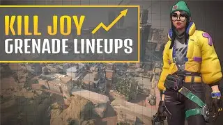 Valorant Killjoy Bind A and B Grenade Lineups