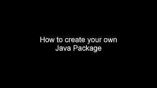 Java package using netbeans
