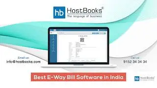 How to Generate eWay Bill, Update, Cancel and Reject with HostBooks E-Way Bill Software