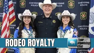 Cheyenne Police Honor Rodeo Royalty with Special Badge Ceremony