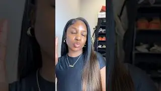 UNICE  v-part wig install the quickest install ever #wigs #wigreview #wigtutorial #hairtutorial
