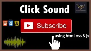 Fun Web Project: Click Sound Button Using HTML, CSS & JavaScript || Hack By Code