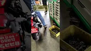 Yoshimura exhaust on Benelli 302s
