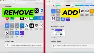 How to Add/Remove Safari Frequently Visited Sites on MacBook/iMac - 2026 (Apple Beginners Guide)